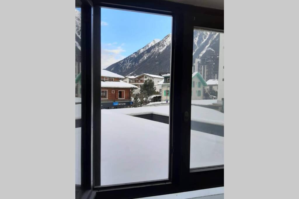 Chamonix Centre - Wifi - Parking - Res Aiguille Du Midi Apartment Ngoại thất bức ảnh