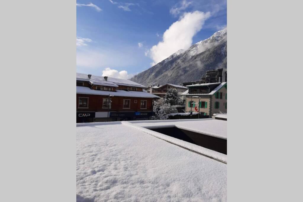 Chamonix Centre - Wifi - Parking - Res Aiguille Du Midi Apartment Ngoại thất bức ảnh