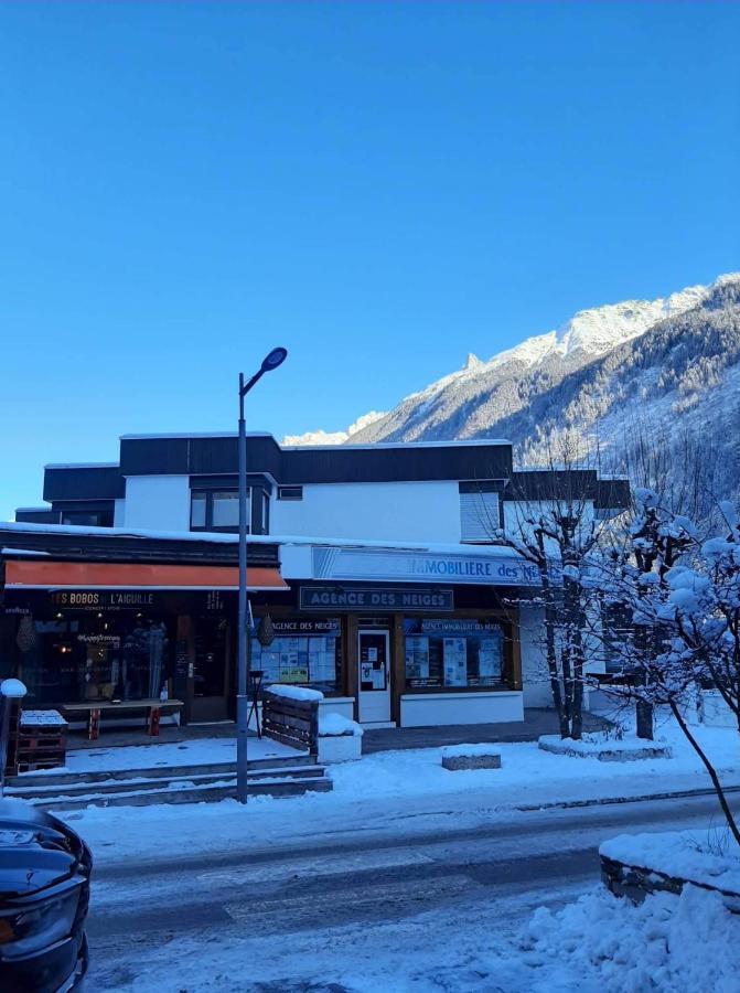 Chamonix Centre - Wifi - Parking - Res Aiguille Du Midi Apartment Ngoại thất bức ảnh